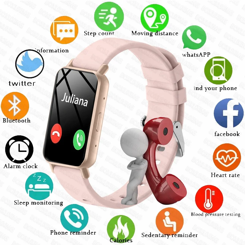 

2025 Новые часы 5 Мужские умные часы 100 + спортивный режим Трек Bluetooth Вызов Сердечный ритм Водонепроницаемый Спорт Фитнес Смарт-браслет Женский