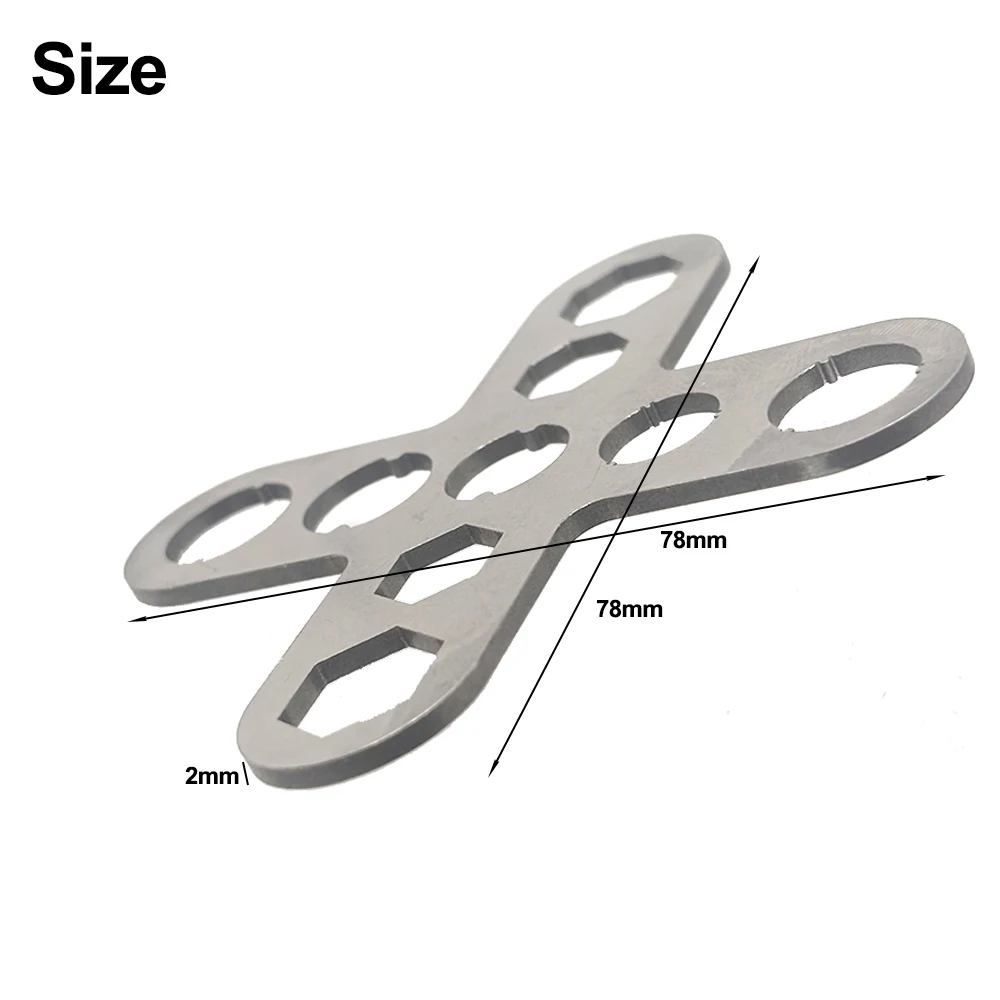 All in One Dental Handpiece Service Wrench for WH NSK and Sirona Turbine Cartridge Shaft and Back Cover Removal