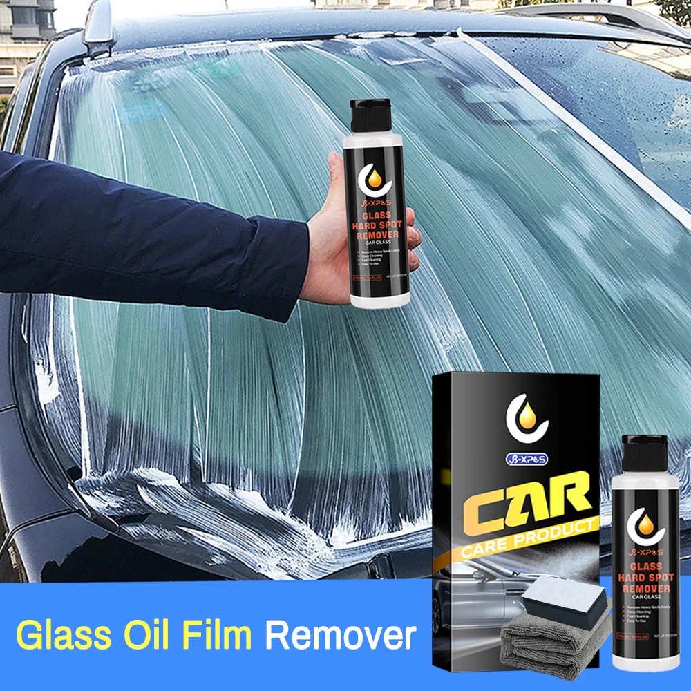 Car Glass Oil Film Remover Window Cleaner Windshield Polishing Water Spot Stain Removal Paste JB-XPCS 20