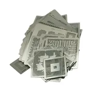 47pcs/lot Direct Heating Stencils BGA Reballing Universal Stencils for Game Console PS3 CPU PS4 GPU XBOX CXD WII Heat Template