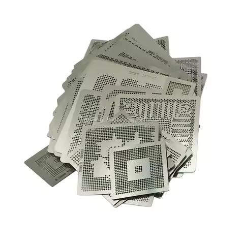 47pcs/lot Direct Heating Stencils BGA Reballing Universal Stencils for Game Console PS3 CPU PS4 GPU XBOX CXD WII Heat Template