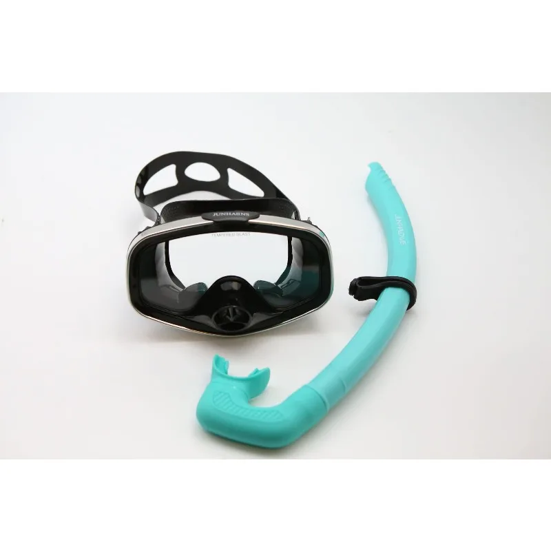 tempered-glass-snorkeling-mask-protective-large-frame-silicone-skirt-quick-adjust-head-strap-drain-valve-for-swimming-men-women