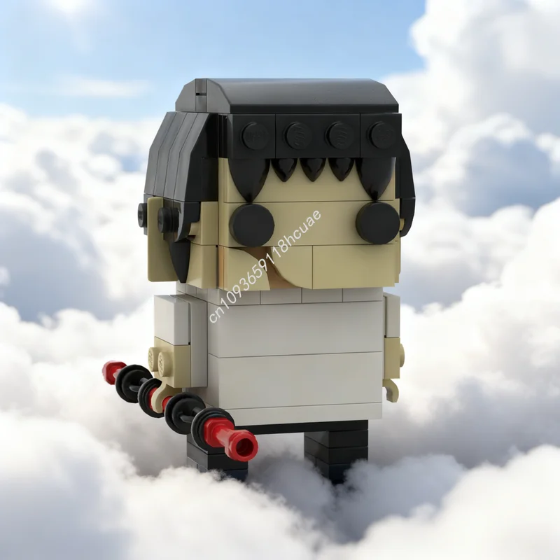 

121pcs MOC Brickheadz Toji Fushiguro Model Building Blocks Construction Assemble Creative Toy DIY Education Christmas Gift Idea