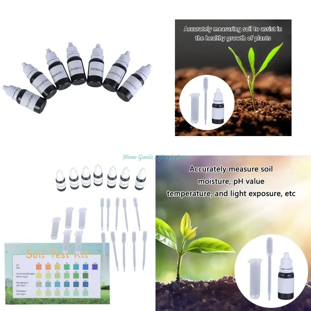 

E74E Efficient Soil Nutrient Tester Suitable for Lawns Garden and Farm Promotes Optimally Soil Condition Healthy Plant Growth