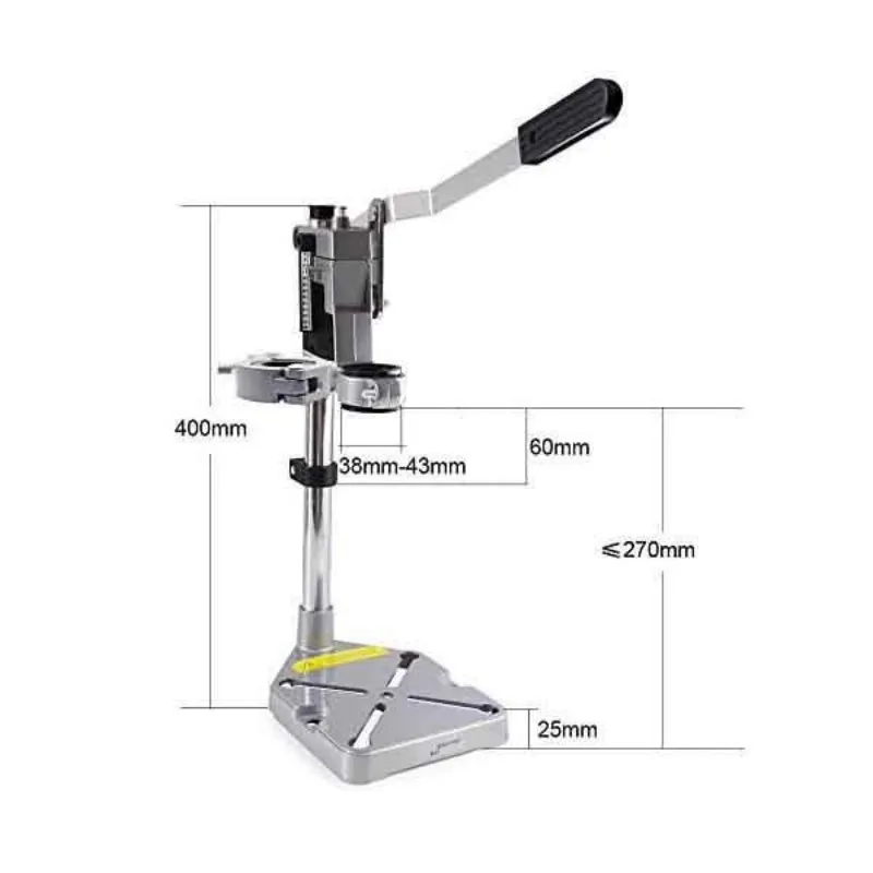 Imagem -03 - Drill Press Stand para Mão Furadeira Elétrica Universal Bench Clamp Workstation Ajustável Workbench Repair Tool