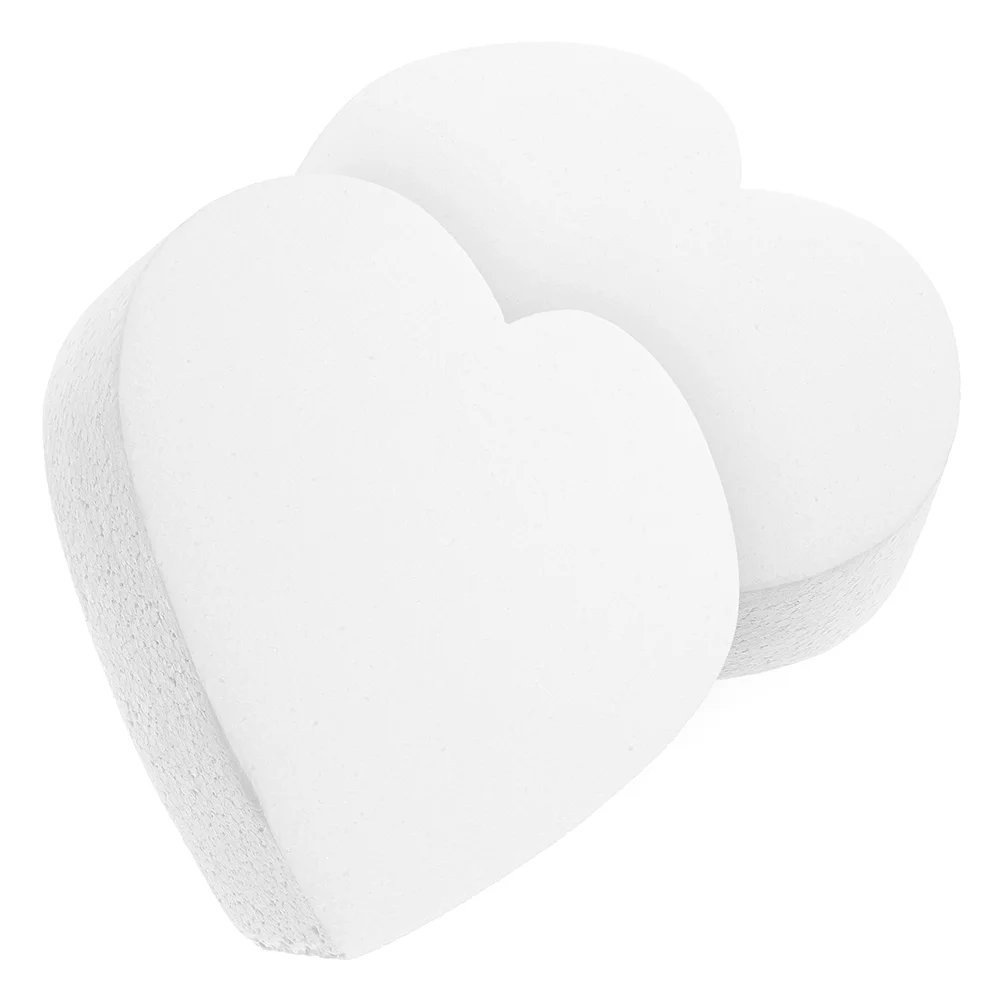 

2 Pcs Cake Model Faux for Display Craft Foam Fake Birthday Artificial Decoration Practice Wedding