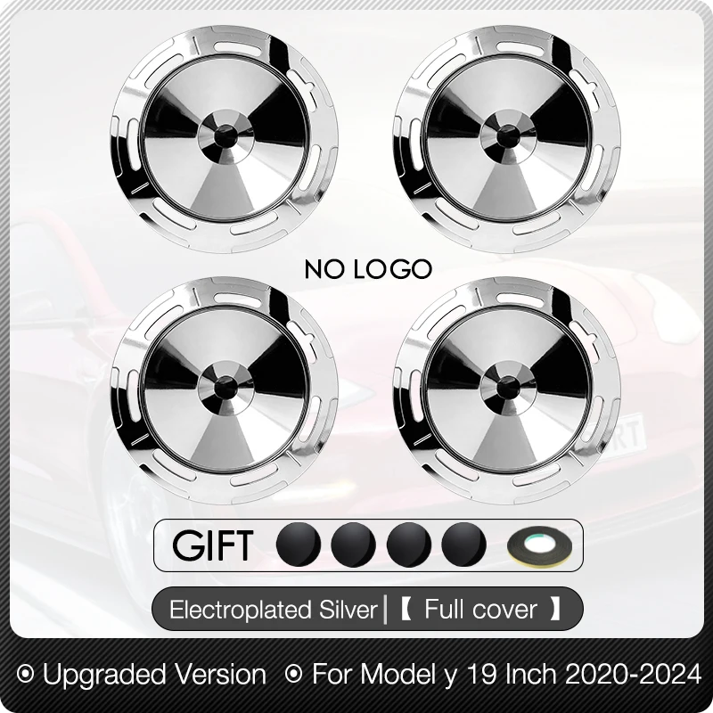 4 stuks wieldoppen voor Tesla Model 3/Y 18/19 inch Performance velgen, complete velgvervanging wieldoppen auto-accessoires 2018-2024