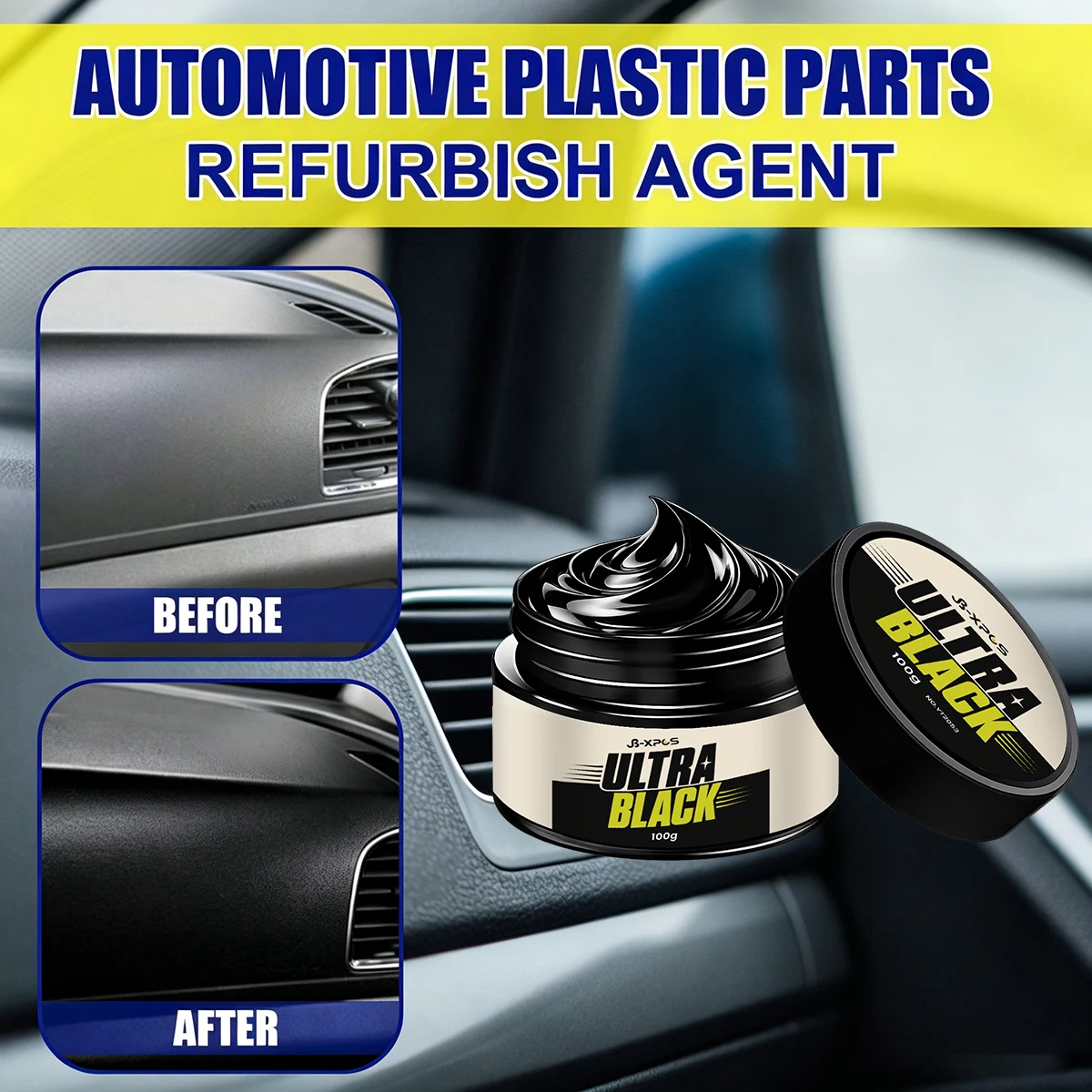 Trim Restorer Plastic - Araba Dış Kaplamaları için Plastik Yenileyici