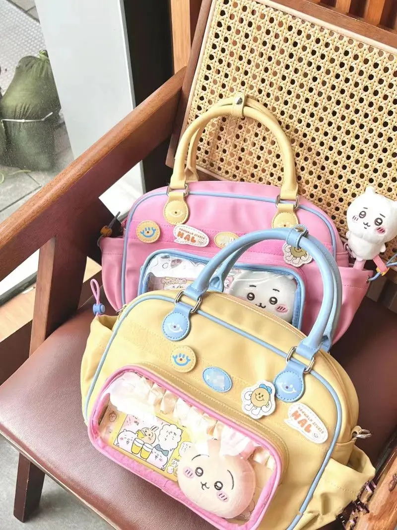 Cute Kawaii Itabag Two-dimensional Doll Bag Girl Student JK Crossbody Bag Cool Lolita Style Women's Shoulder Bag Bolsos Mujer