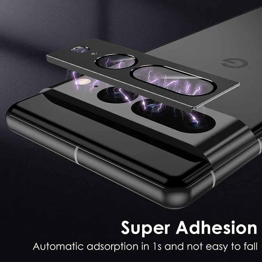 Protector de lente de cámara 9H para Google Pixel 8 9 Pro 7 Pro, funda de lente de cámara amigable, vidrio templado, Google Pixel 6 7 Pro 2022