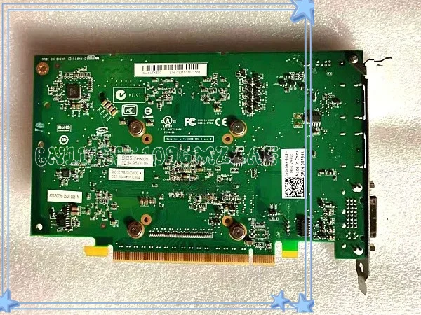 Original NVIDIA graphics card Quadro FX580 512MB Dual DP support 2K high definition