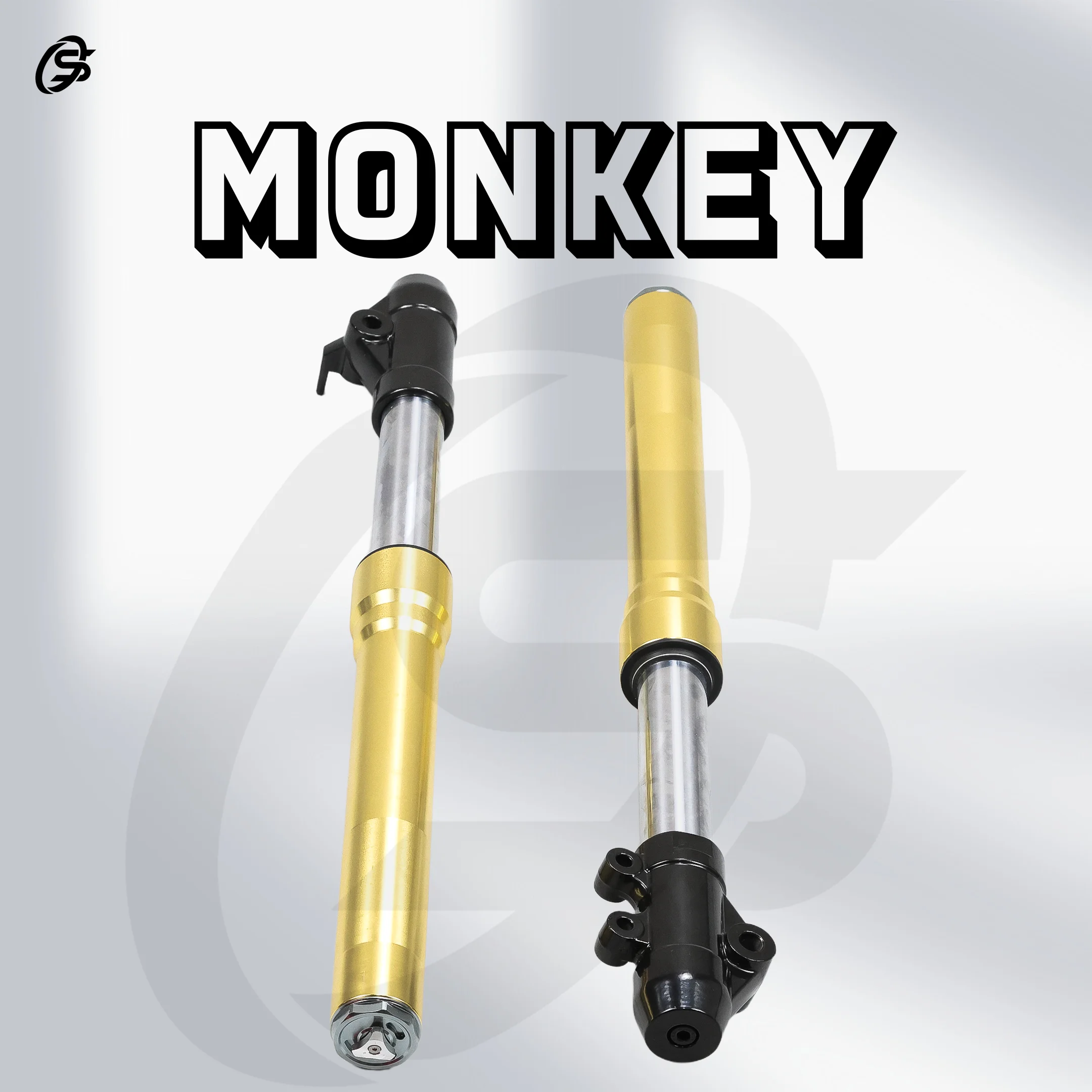 Monkey Z50 45mm Shock Sbsorber Golden 540mm Front Shock Absorber Motorcycles Accessories  Rebound Speed Adjustable
