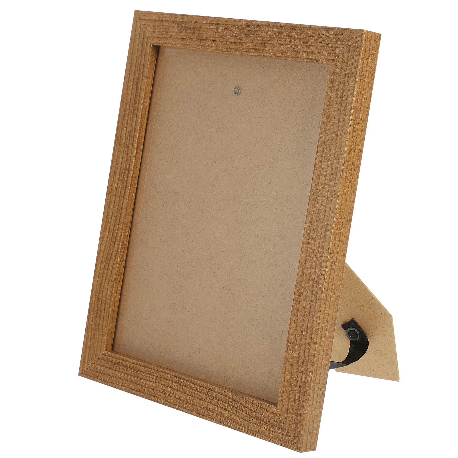 

Photo Wall Frame Standing Picture Frames Simple Household Table Vintage Glass Tabletop for Desk