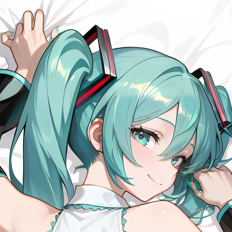 Dakimakura Anime Pillowcase Miku Double-sided Print Life-size Body Pillow Cover Bedding Gifts