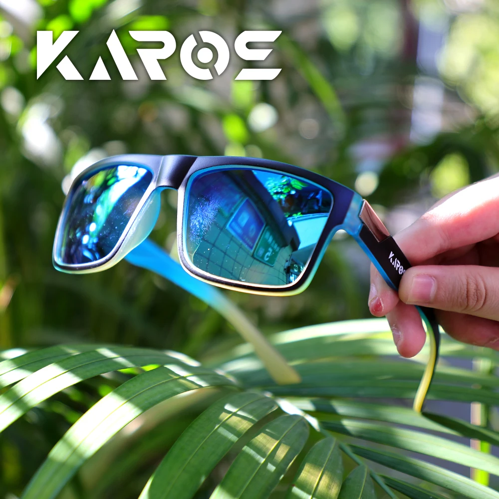 KAROS Klassische polarisierte Sonnenbrille für Herren und Damen, UV400-Sonnenbrille, Angelbrille, Outdoor-Sportbrille, YZ2021 – Detail 1