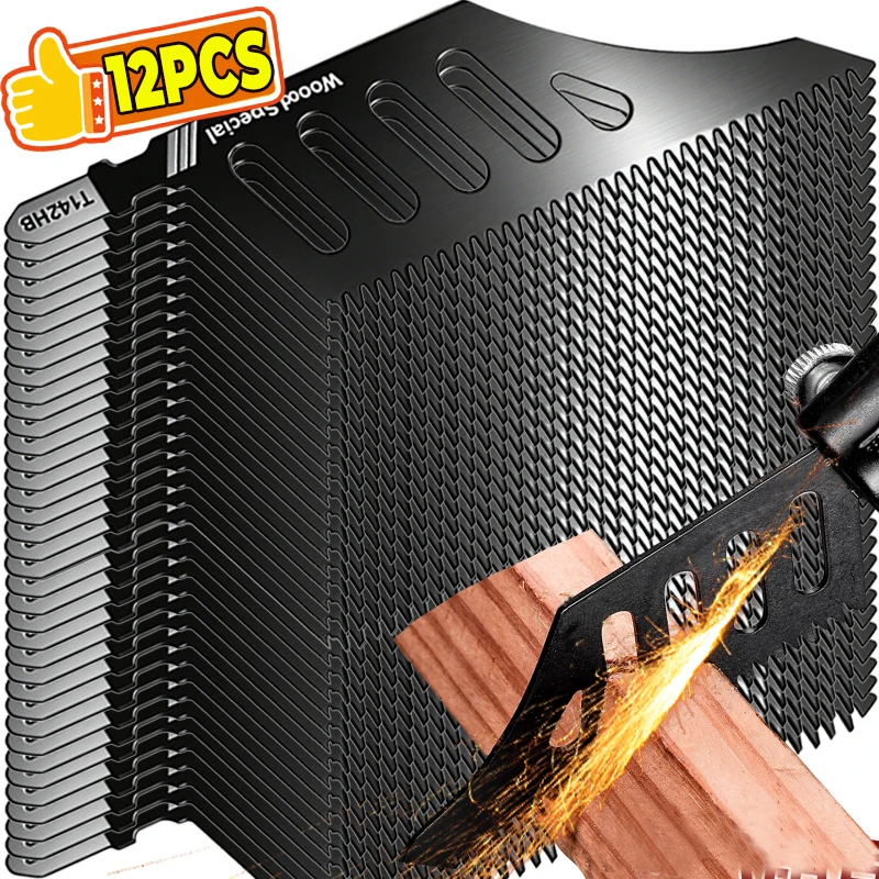 

Полотно для лобзика, прецизионное лезвие из высокоуглеродистой стали, сменные сверхмощные зубья, лезвие для лобзика, инструмент для резки дерева, алюминия, фанеры