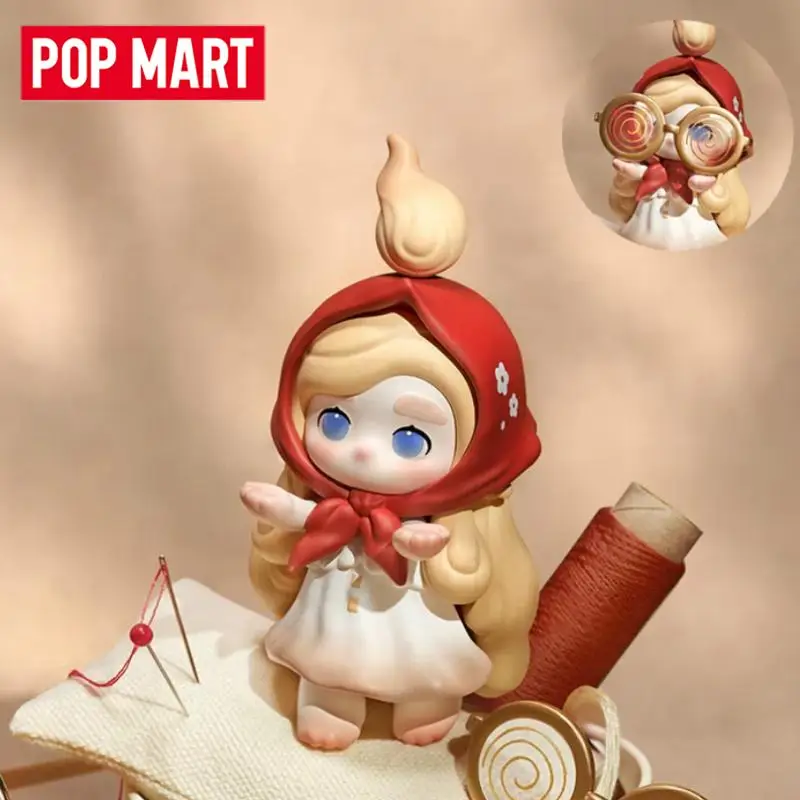 POP MART CHAKA Stitch By Stitch Series Mystery Box Genuine Blind Box Guess Toys Bag Ornament Figurines Home Decor Desktop Doll