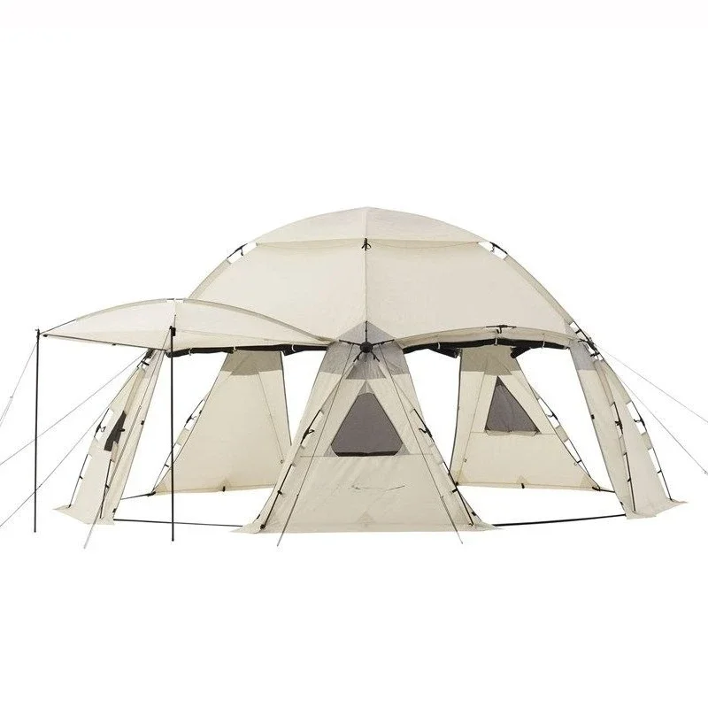 OBMOutdoor camping center command tent tent camping thickened rainstorm-proof canopy tent