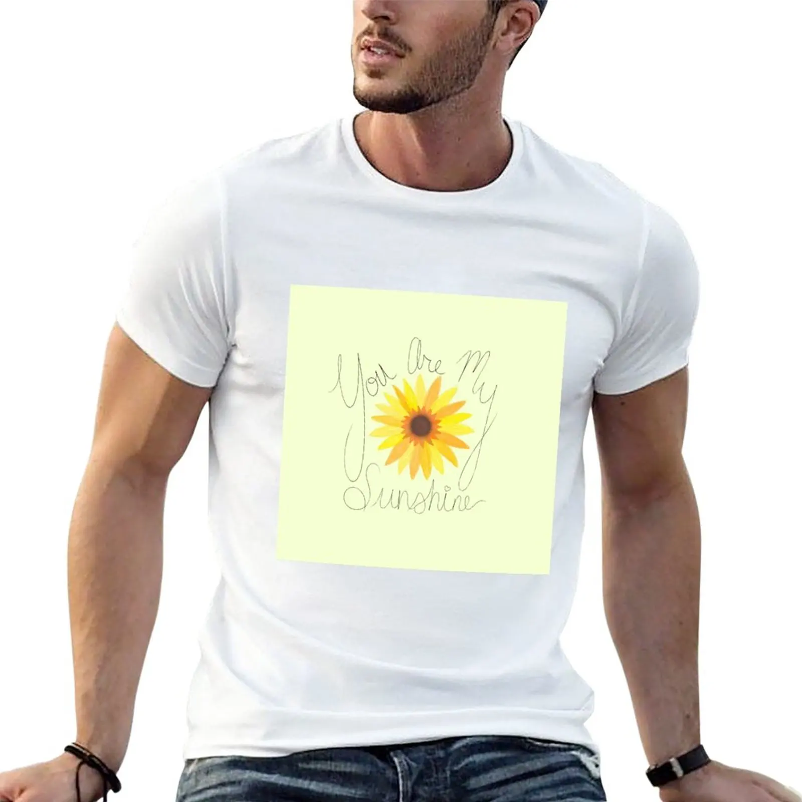 

New Sunflower - You Are my sunshine T-Shirt black t shirt Aesthetic clothing sweat shirts sublime t shirt mens champion t shirts