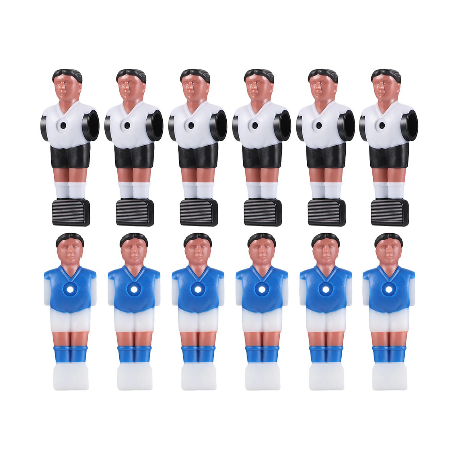 

12 шт. футболист футбольные спортсмены Премиум ABS прочная замена для турнирного настольного футбола аксессуары моделирование