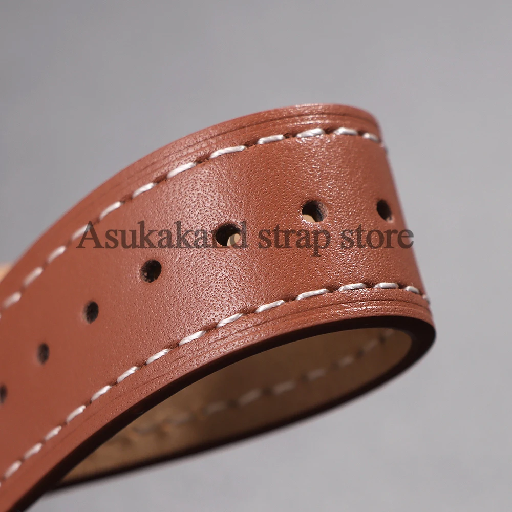 Pulseira de couro de liberação rápida, 18mm 20mm 22mm 24mm, para seiko, samsung galaxy watch 7/6/5, pulseira de relógio com homens e mulheres