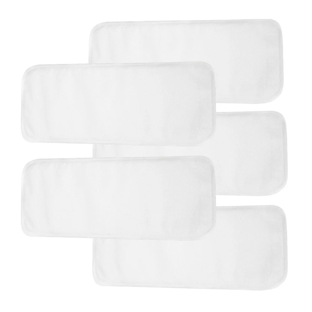 5 قطعة نانو الألياف الطفل شخيرة حصيرة دائم مريحة تصميم آمن للرضع الوليد وسادة قطن وسادة الطفل الأبيض الرضع شخ حصيرة #6