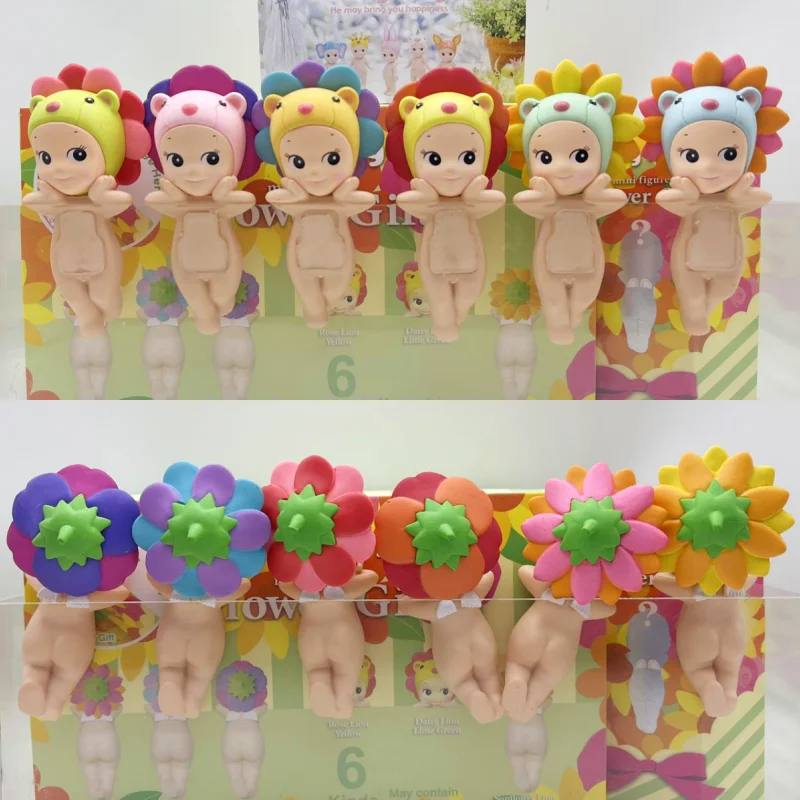 

Anime Sonny Angel Mini Figure Flower Gift Series Blind Box Edition Collectible Mini Figure Desktop Decor Kids Birthday Gift Toy