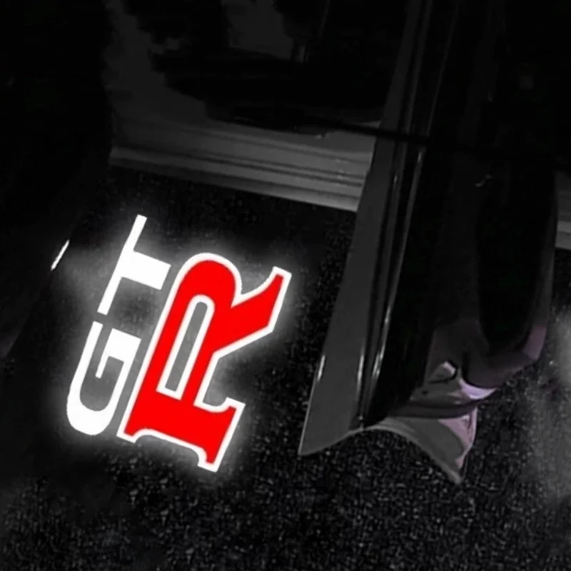 

Car Led Door Welcome Light Projector Laser Lamp For Nissan GTR R35 R34 Old Teana 04-07 Murano 11-13 SYLPHY 06-09 Auto Accessorie