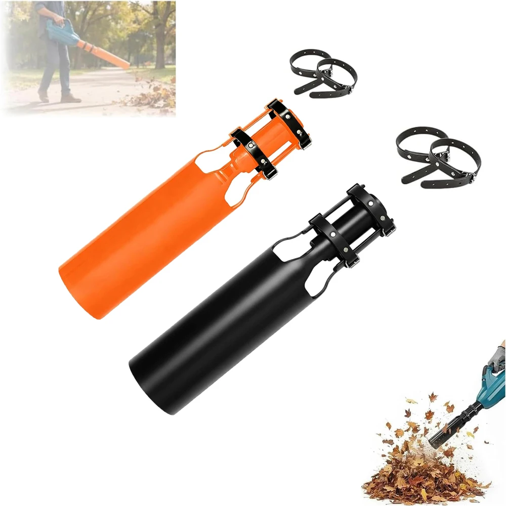 1 قطعة معزز الهواء منفاخ أوراق الشجر ، تمديد منفاخ أوراق الشجر ، إعصار 2x منفاخ مرفق نسخة مطورة مناسبة للفوهات 2-4 بوصة #1