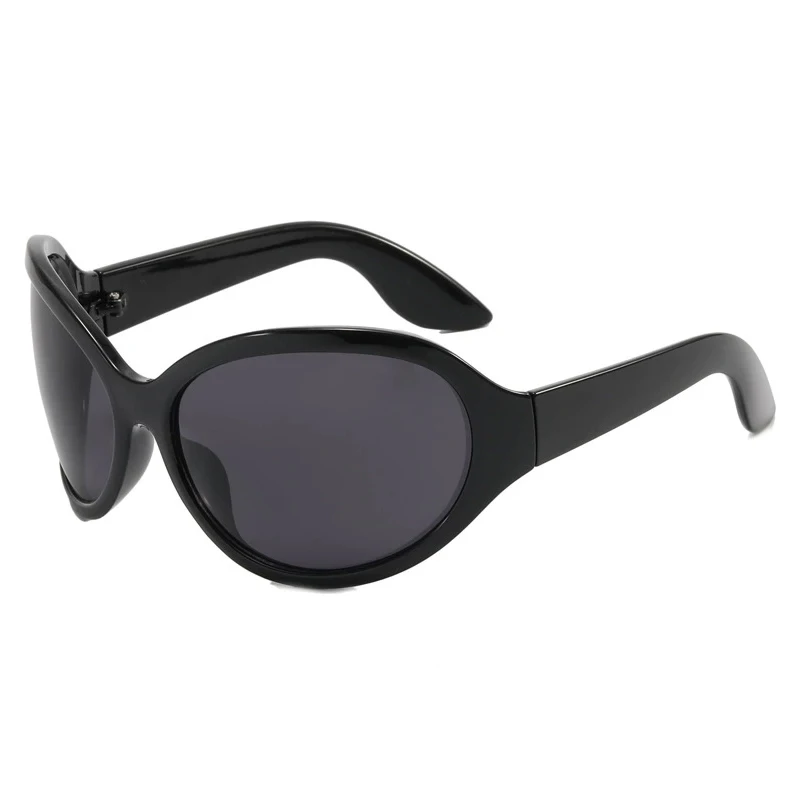 AliExpress DOHOHDO Oversized Oval Y2K Punk Sunglasses Women Men Trendy Designer Sun Glasses Outdoor Sports Cycling Hiking Windproof Goggles UV400