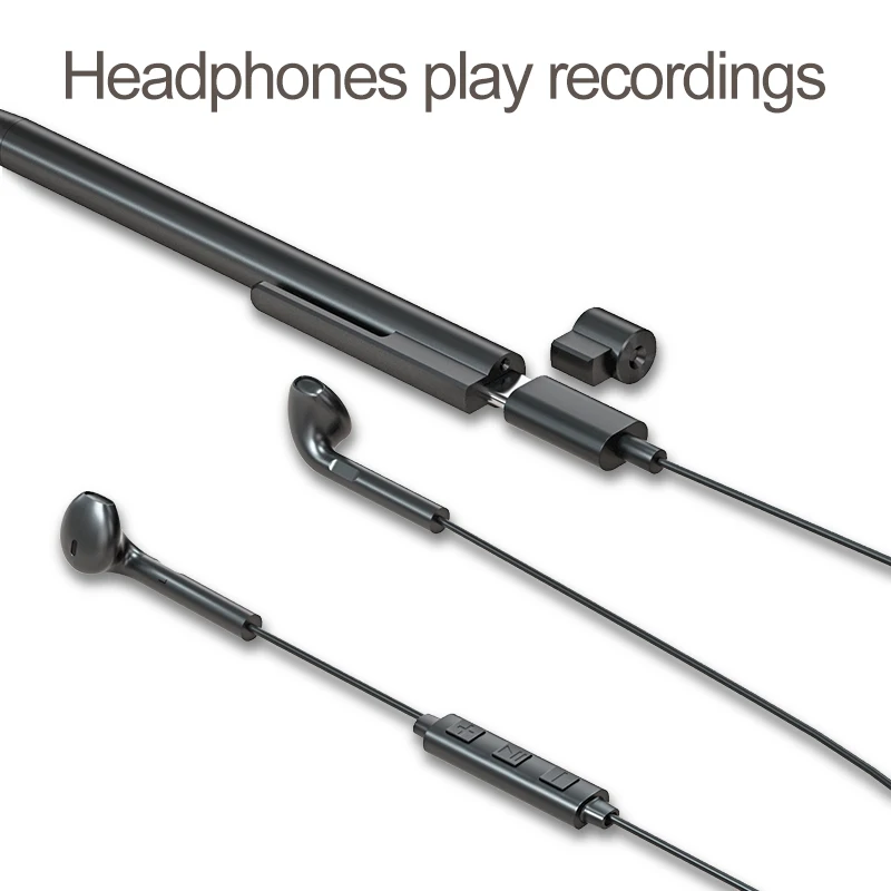 Professional Voice Recorder Portable Voice Recorder Voice Activated Audio Recorder Noise Canceling Recorder MP3 Player - Image 4