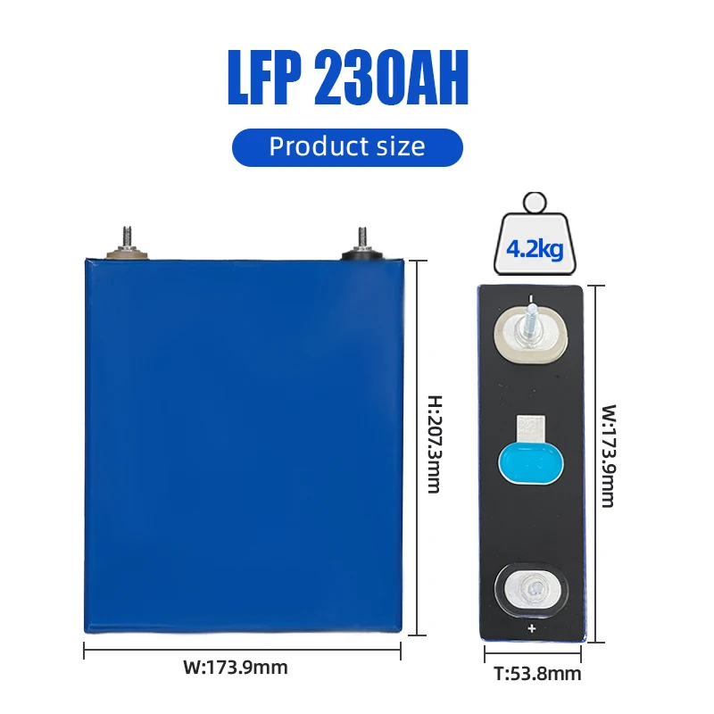 Батарея EVE 230AH Lifepo4, батарея 12В 24В 48В, аккумуляторные батареи класса А для солнечного зарядного устройства, бесплатная доставка, в наличии в ЕС