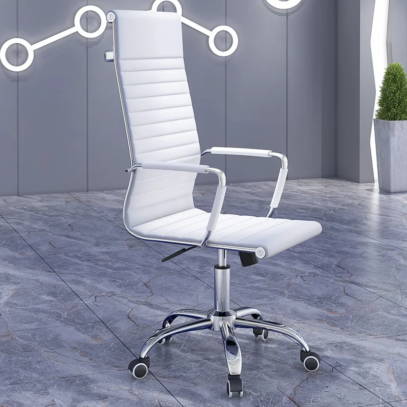 BGY-13 Office chairs  best selling ergonomic desk Chair White PU meeting chair with 360 Swivel and height adjustable