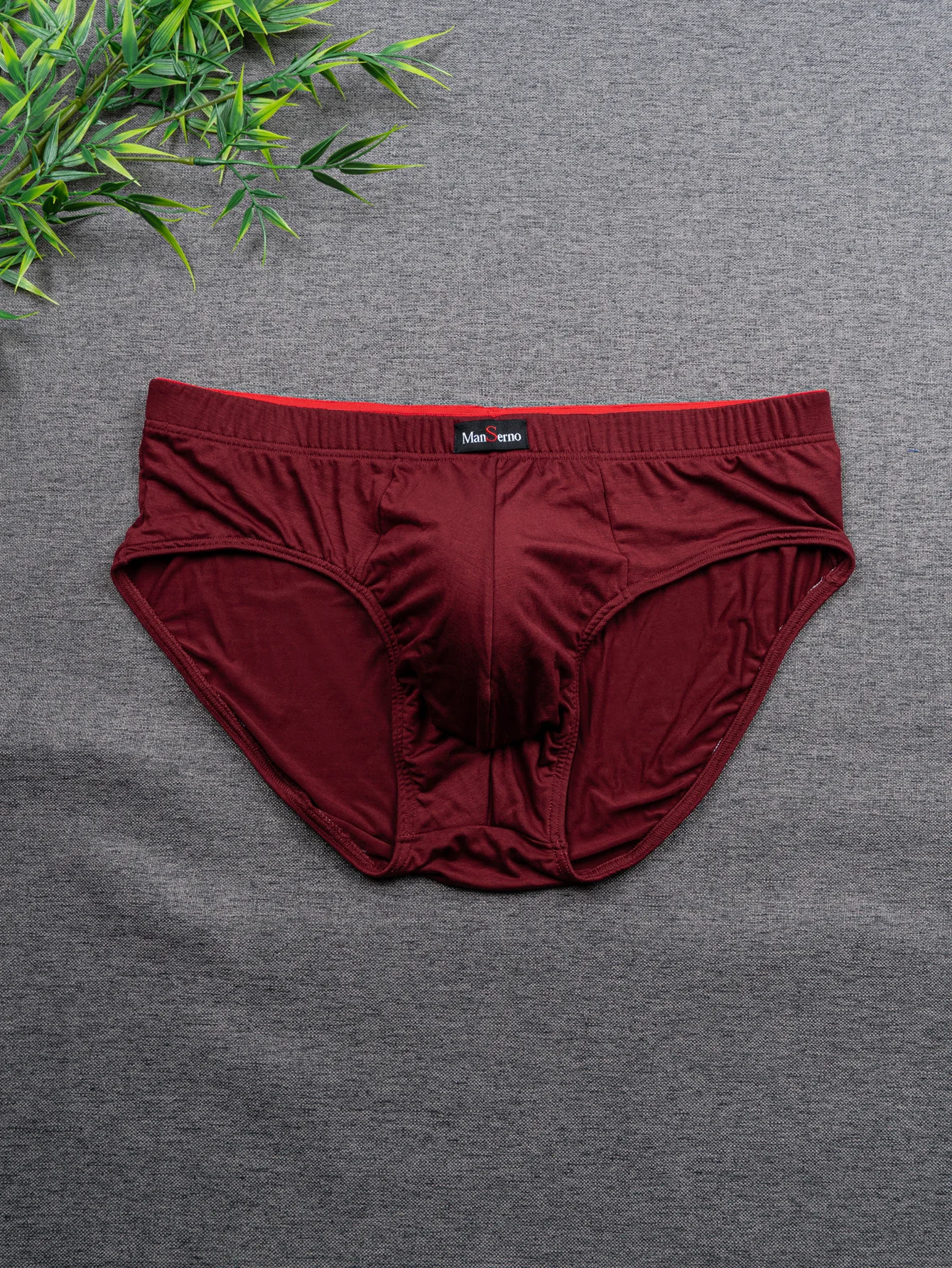 [Men's Thong Underwear] 5-piece set. New men's random bamboo fiber thong pants. Suitable for all seasons. Ideal for daily wear.