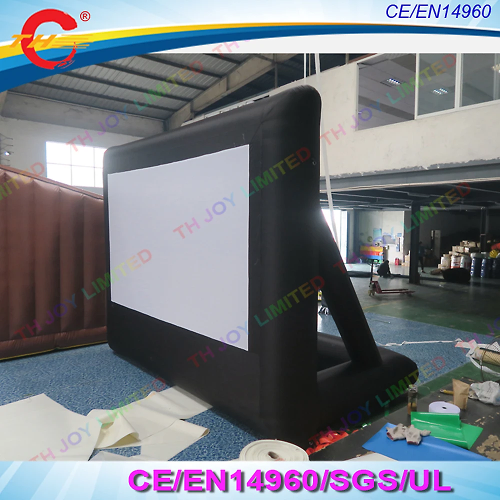 outdoor 16:9 cinema movie screen 6x4m inflatable movie screen inflatable rear projection movie screen inflatable film screen