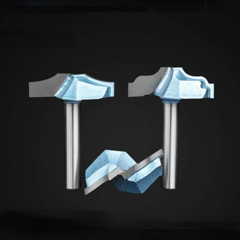 

1/4 Handle Woodworking Tool Tungsten Carbide Milling Cutter Use for Trimming Engraving Machine Slotting Router Bit