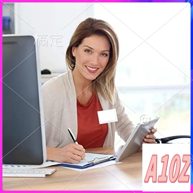 

0Z-100 PCS Pin Style Clip Horizontal Name Badge Holders With Inserts Fit Card Transparent