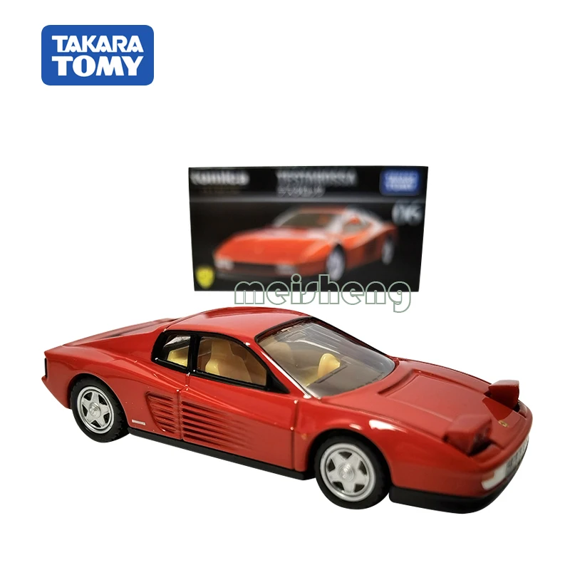 Takara Tomy Ferrari TESTAROSSA Legering auto Diecasts & Toy Vehicles Automodel Miniatuurschaalmodelauto voor kinderen Uitverkocht