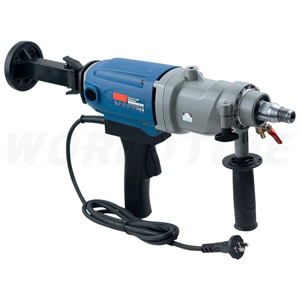 Rhinestone Diamond 220V High Power Diamond Core Drill Wet Handheld Adjustable Speed Concrete Core Drill Water Drilling Machine