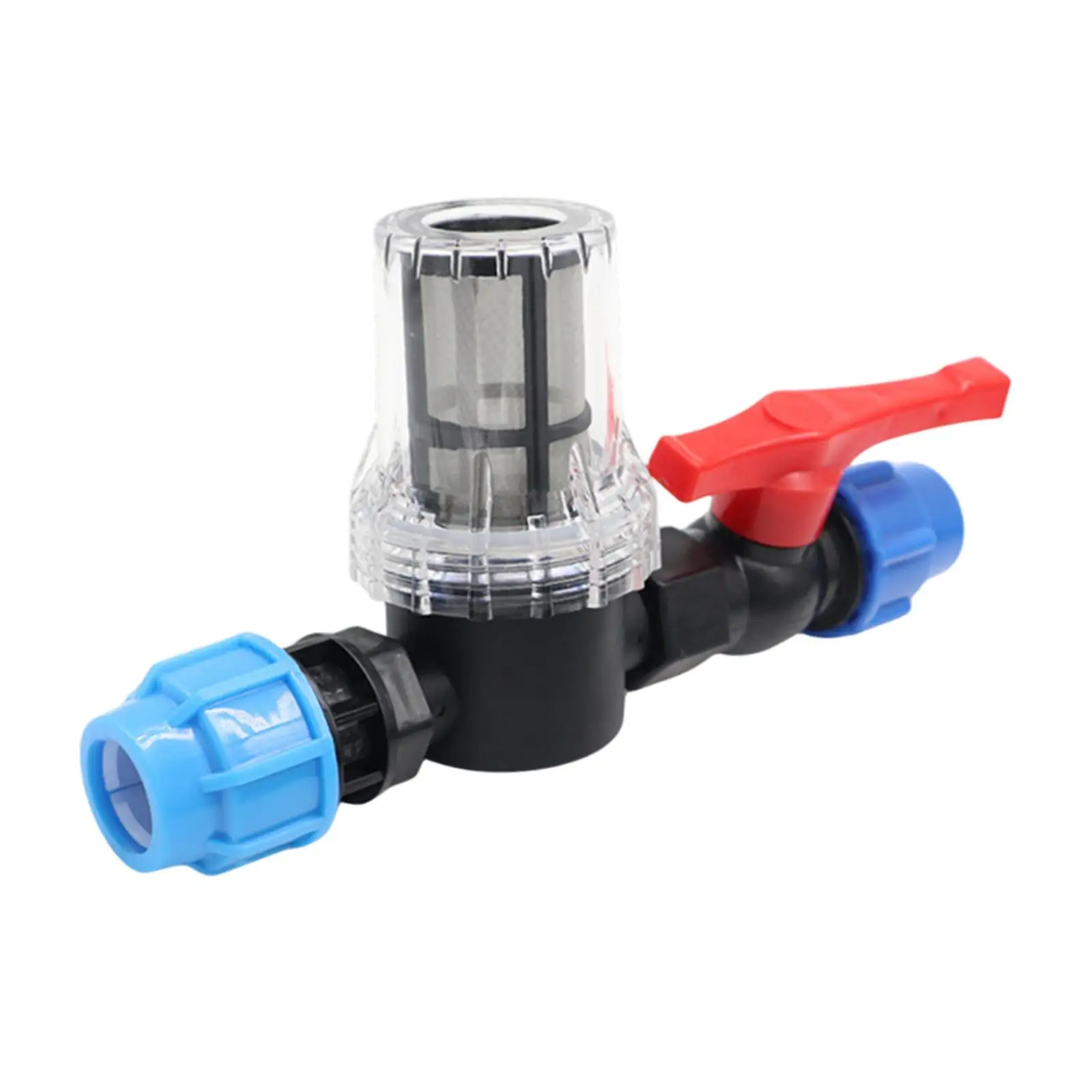 Garden Irrigation Filter Valve Adapter Quick Connector PP Material Accessory for Automatic Watering Machine