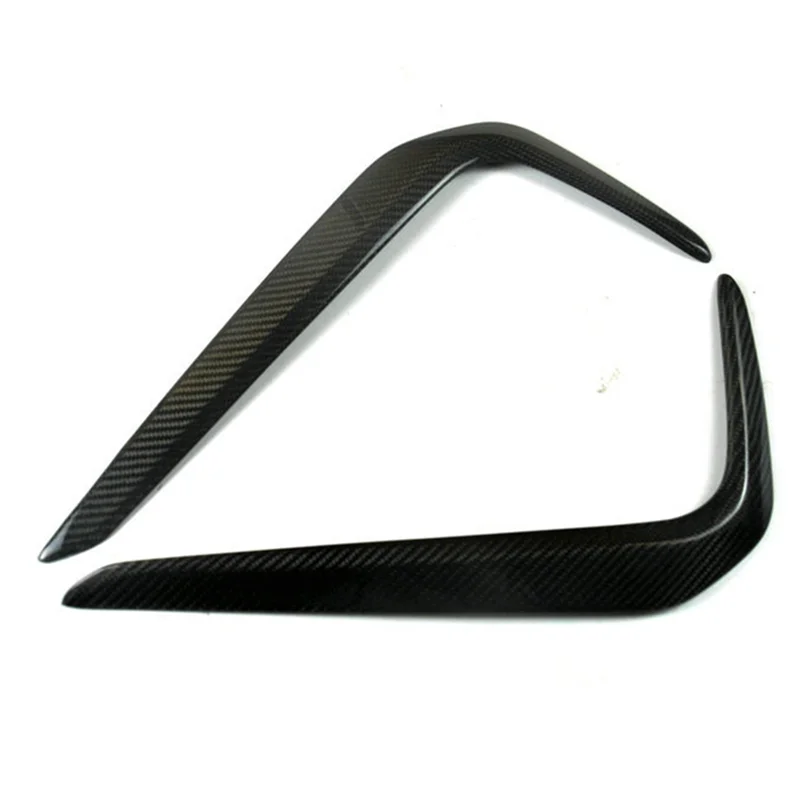 For BMW New 5 Series G30 G38 Special Front Fog Light Trim Front Bar Upper Wrap Angle Wind Knife Carbon Fibre