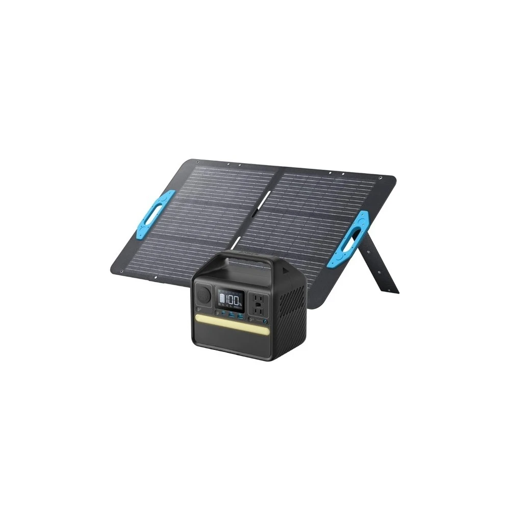 

521 Portable Power Station Upgraded with LiFePO4 Battery, 256Wh 6-Port PowerHouse, 300W (Peak 600W) Solar Generator, Customized