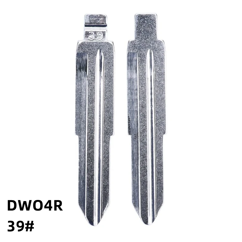 OEM 5Pcs 39# DWO4R Metal Blank Uncut Remote Key Blade For Buick Excelle For Chevrolet Lova For Keydiy KD Xhorse VVDI JMD