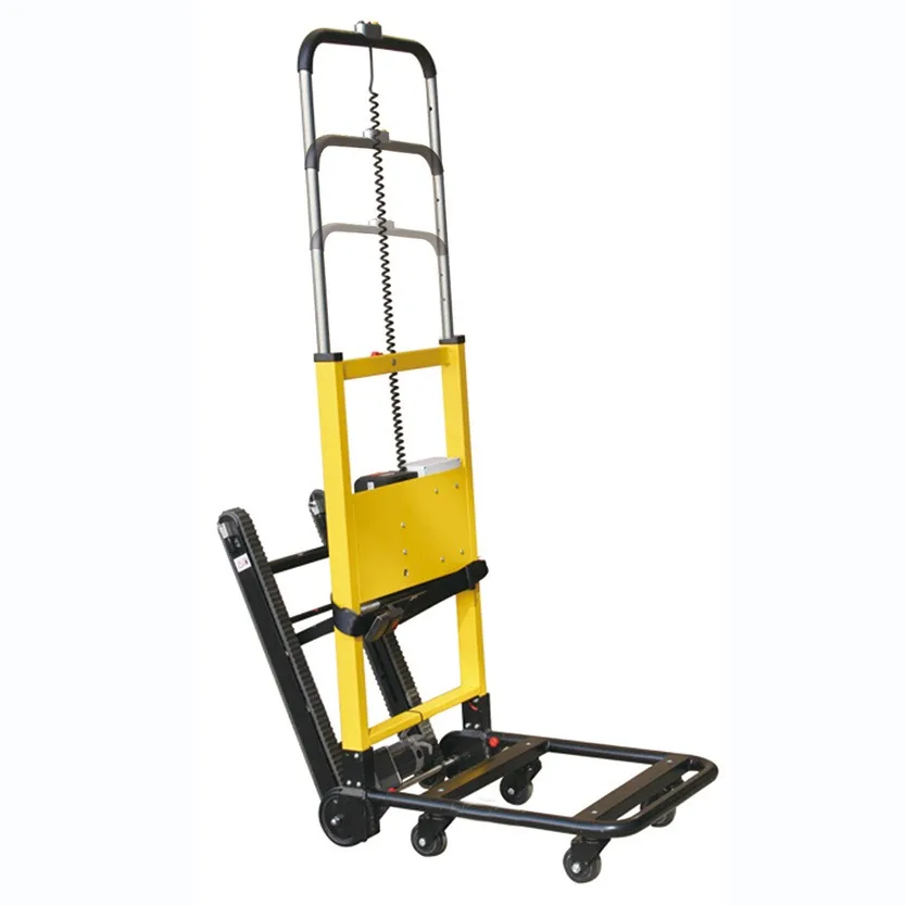 

Foldable Stair Climbing Cart With 6 Wheels Stair Climber With Adjustable Handle