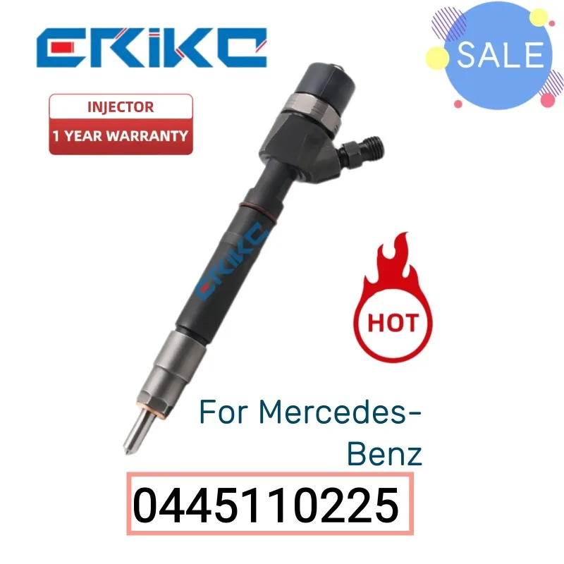 

Топливные форсунки 0 445 110 225 Топливная форсунка 0445110225 0445 110 225 Форсунка двигателя грузовика для Mercedes-Benz