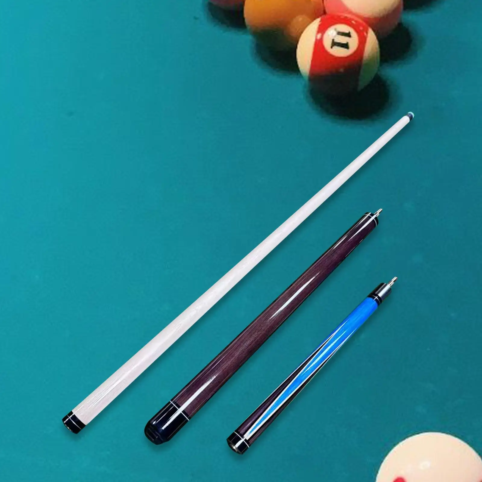 

Billiard Pool Cue Stick Wood Lightweight Accessories Economic Snooker Cue Stick Pool Cue for Bar Practice House Pool Game Adult