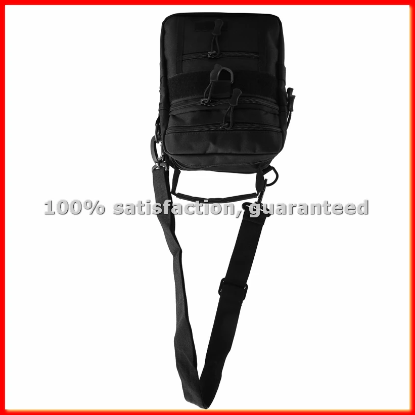 

Нагрудная сумка-рюкзак для активного отдыха, походов, путешествий, рыбалки, черная - ABWY