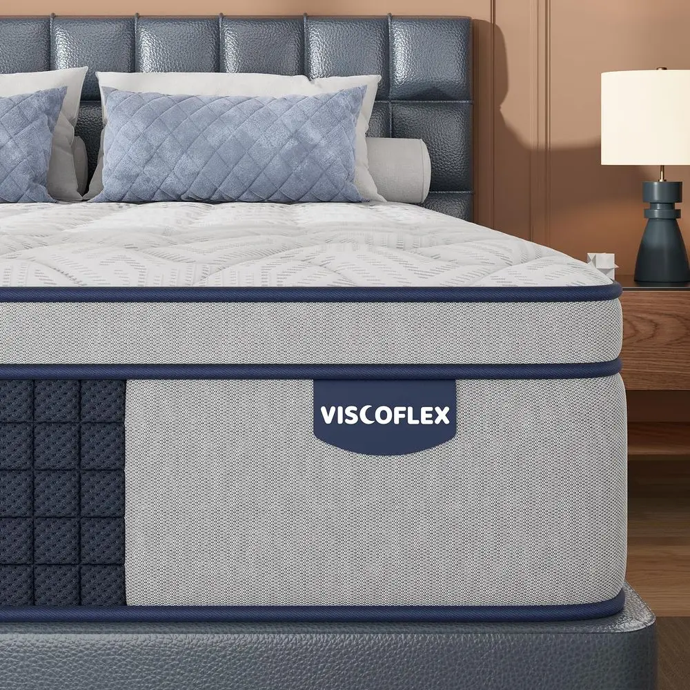 

Firm King Size Mattress 14 Inch Hybrid Mattress for Extra Back and Lumbar Support 365 Nights Trial amp 10 Years Warranty Upgrad