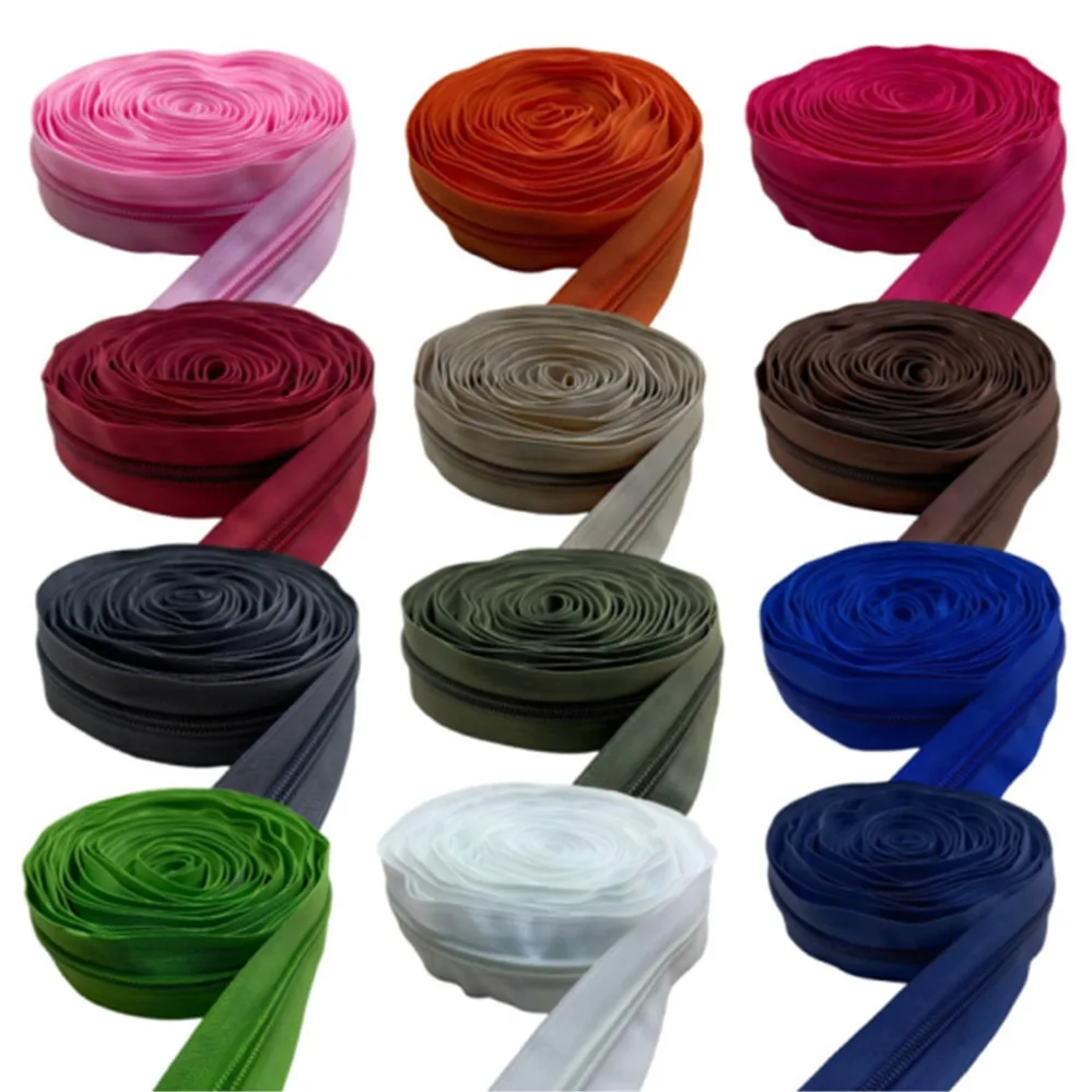 5 #   Ritsleting nilon gulunga - Textile Sewing Factory ulasan dan harga