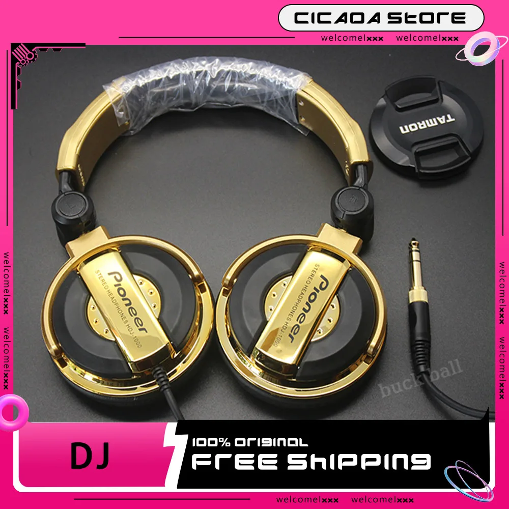 Pioneer Dj Earphones Dj Music Earphones Tuning Disc Customize Monitor Dj Earphones Mobile Phone Computer Earphones No Microphone